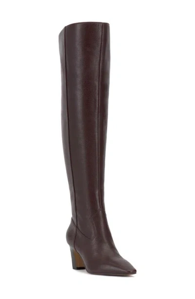 Vince Camuto Shalie Over The Knee Boot In Espresso Sfgrnp