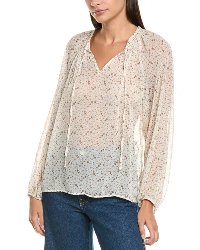 VINCE CAMUTO SHIRRING BLOUSE