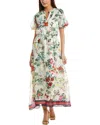 Vince Camuto Short Puff Sleeve Maxi Dress