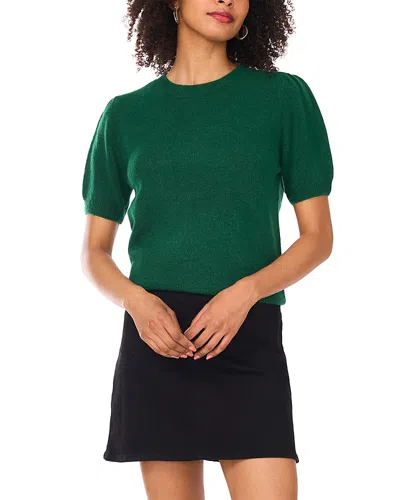 Vince Camuto Short Sleeve Sweater In Green