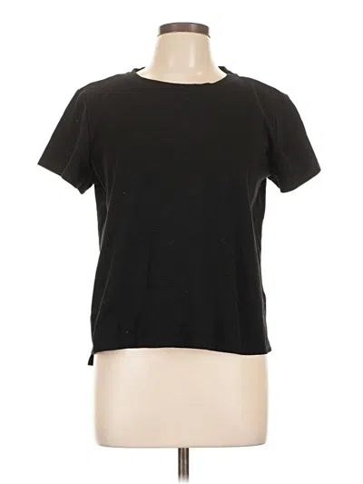 Pre-owned Vince Camuto Short Sleeve T-shirt In Black