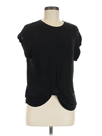 Pre-owned Vince Camuto Short Sleeve T-shirt In Black