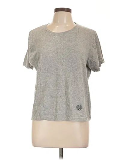 Pre-owned Vince Camuto Short Sleeve T-shirt In Gray