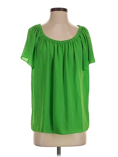 Pre-owned Vince Camuto Short Sleeve T-shirt In Green