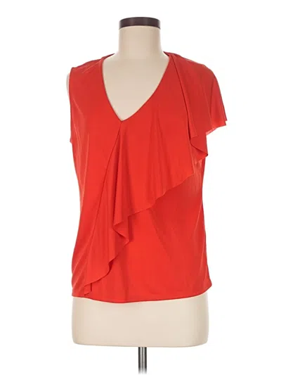 Pre-owned Vince Camuto Short Sleeve T-shirt In Red