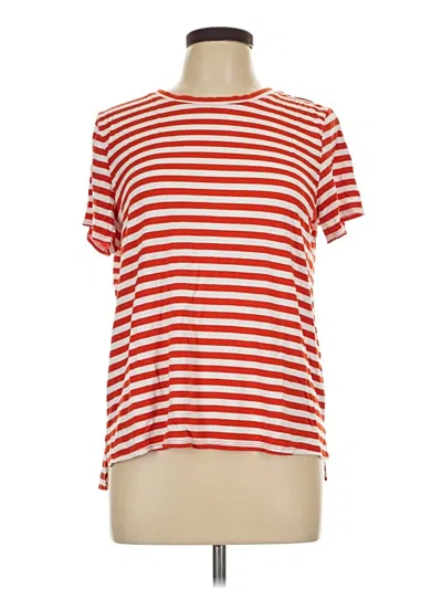 Pre-owned Vince Camuto Short Sleeve T-shirt In Red