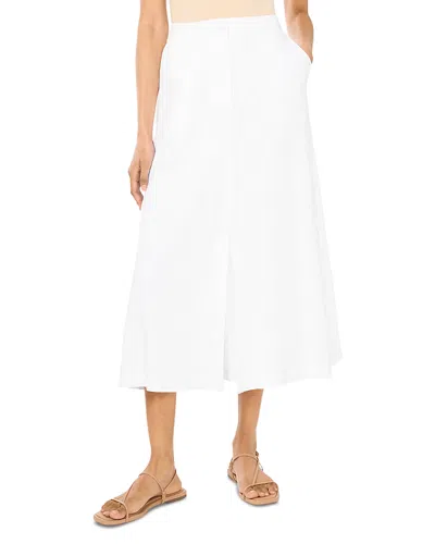 Vince Camuto Side Pocket Skirt In White