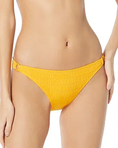 Vince Camuto Side Ring Bikini Bottom In Mango