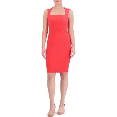 VINCE CAMUTO VINCE CAMUTO SIGNATURE STRETCH CREPE BODY-CON DRESS
