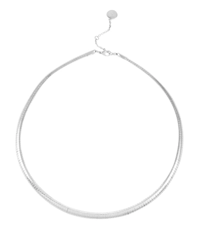 Vince Camuto Silver-tone Snake Chain Necklace, 18"