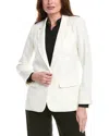 Vince Camuto Single-breasted Blazer In White