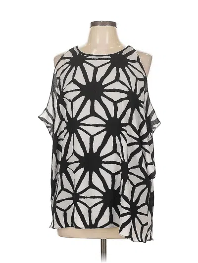 Pre-owned Vince Camuto Sleeveless Blouse In Black