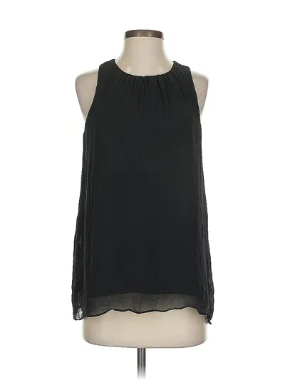 Pre-owned Vince Camuto Sleeveless Blouse In Black