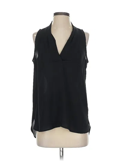 Pre-owned Vince Camuto Sleeveless Blouse In Black