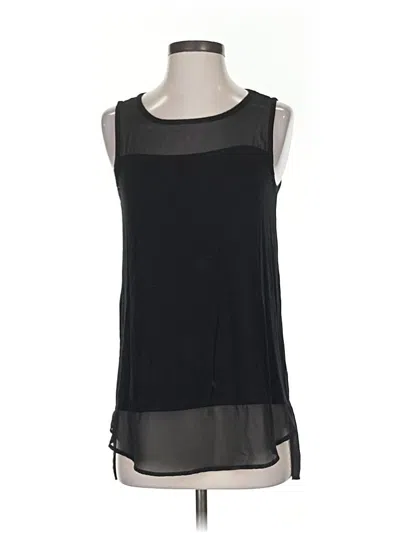Pre-owned Vince Camuto Sleeveless Blouse In Black