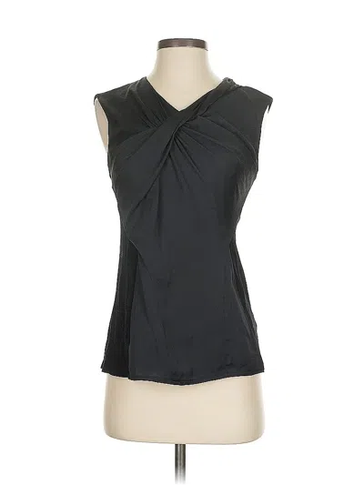 Pre-owned Vince Camuto Sleeveless Blouse In Black