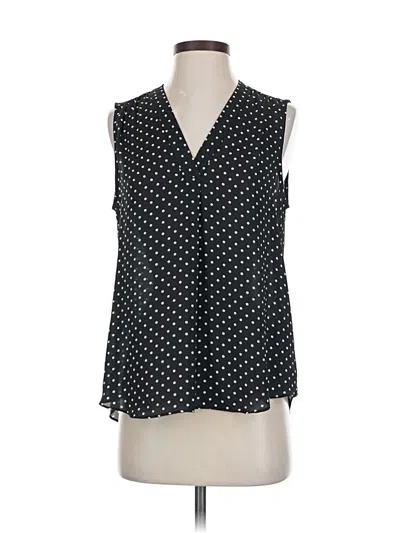 Pre-owned Vince Camuto Sleeveless Blouse In Black