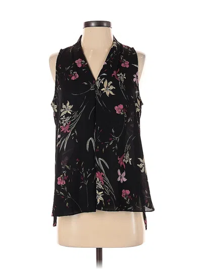 Pre-owned Vince Camuto Sleeveless Blouse In Black