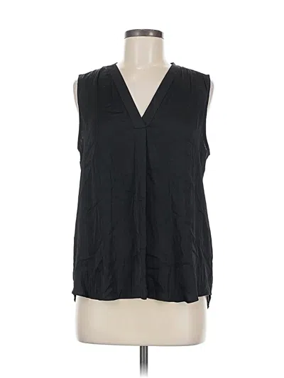 Pre-owned Vince Camuto Sleeveless Blouse In Black