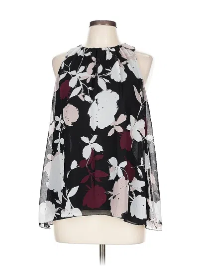 Pre-owned Vince Camuto Sleeveless Blouse In Black