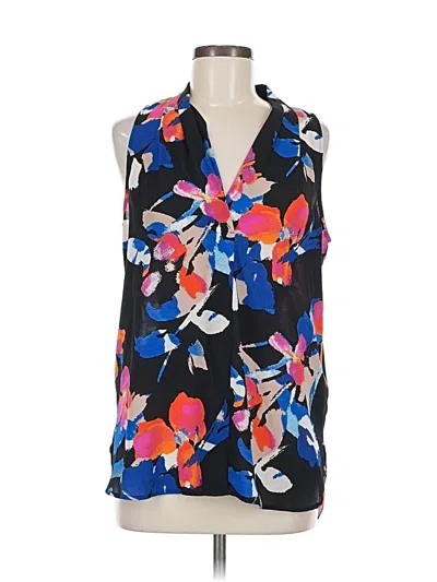 Pre-owned Vince Camuto Sleeveless Blouse In Black