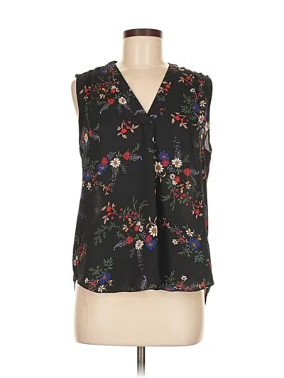 Pre-owned Vince Camuto Sleeveless Blouse In Black