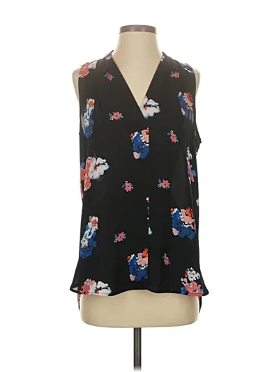 Pre-owned Vince Camuto Sleeveless Blouse In Black