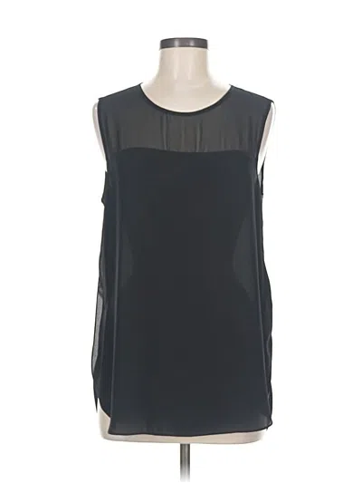 Pre-owned Vince Camuto Sleeveless Blouse In Black