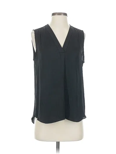 Pre-owned Vince Camuto Sleeveless Blouse In Black