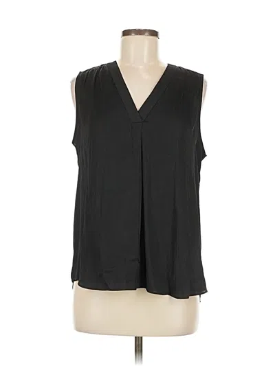 Pre-owned Vince Camuto Sleeveless Blouse In Black