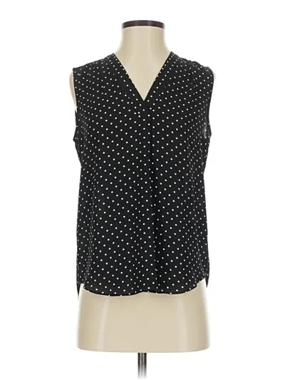 Pre-owned Vince Camuto Sleeveless Blouse In Black