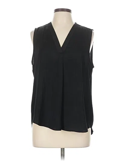 Pre-owned Vince Camuto Sleeveless Blouse In Black