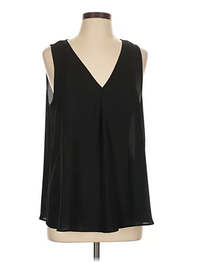 Pre-owned Vince Camuto Sleeveless Blouse In Black