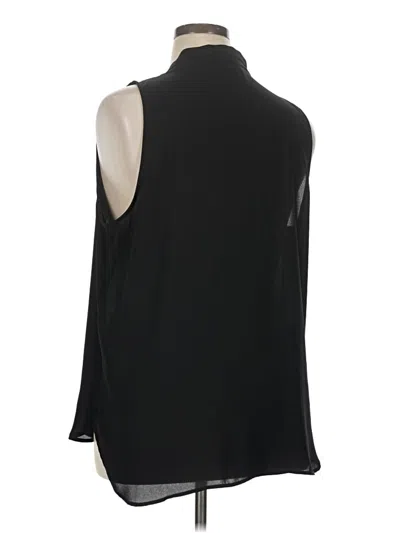 Pre-owned Vince Camuto Sleeveless Blouse In Black