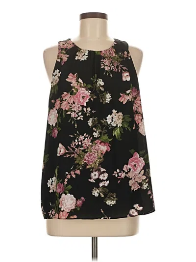 Pre-owned Vince Camuto Sleeveless Blouse In Black