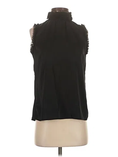 Pre-owned Vince Camuto Sleeveless Blouse In Black