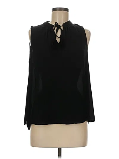 Pre-owned Vince Camuto Sleeveless Blouse In Black