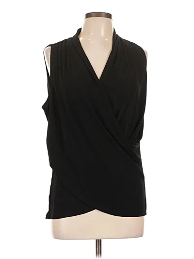 Pre-owned Vince Camuto Sleeveless Blouse In Black