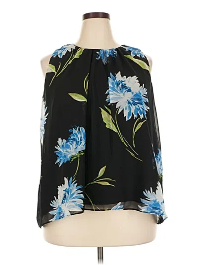 Vince Camuto Sleeveless Blouse In Black