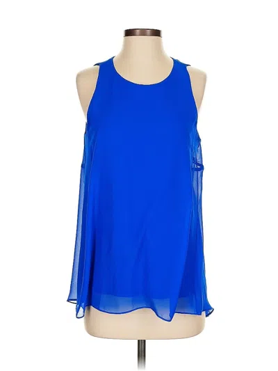 Pre-owned Vince Camuto Sleeveless Blouse In Blue