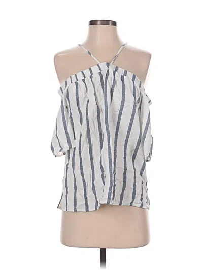Pre-owned Vince Camuto Sleeveless Blouse In Blue