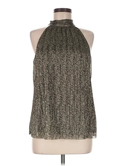 Pre-owned Vince Camuto Sleeveless Blouse In Gold