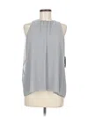 Vince Camuto Sleeveless Blouse In Gray