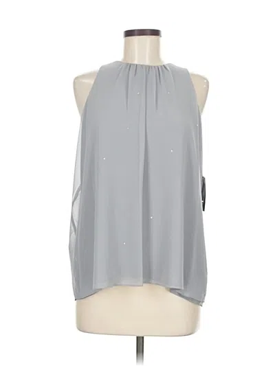 Vince Camuto Sleeveless Blouse In Gray