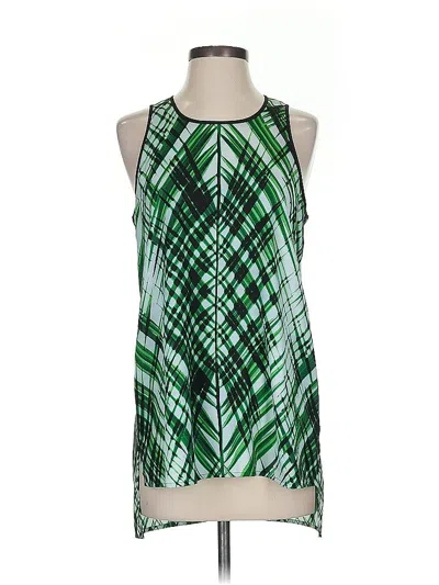 Pre-owned Vince Camuto Sleeveless Blouse In Green