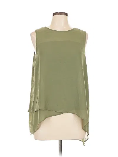 Pre-owned Vince Camuto Sleeveless Blouse In Green