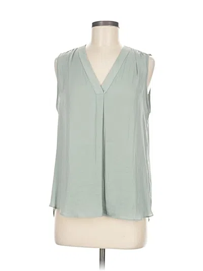 Pre-owned Vince Camuto Sleeveless Blouse In Green