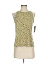 Vince Camuto Sleeveless Blouse In Green
