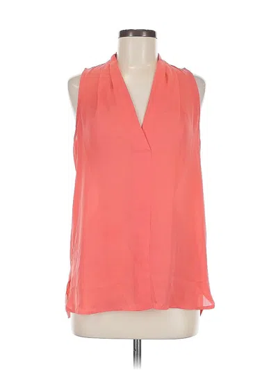 Pre-owned Vince Camuto Sleeveless Blouse In Orange