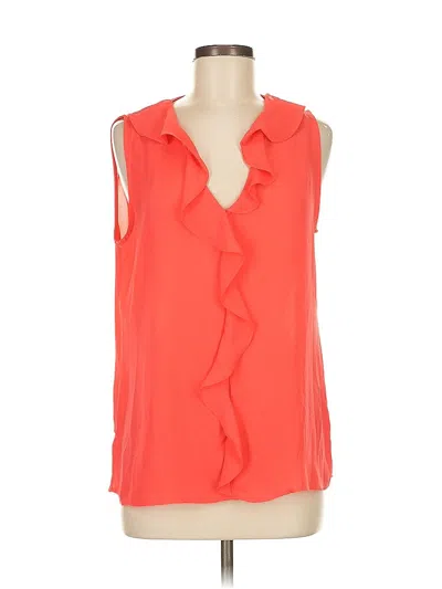 Pre-owned Vince Camuto Sleeveless Blouse In Orange